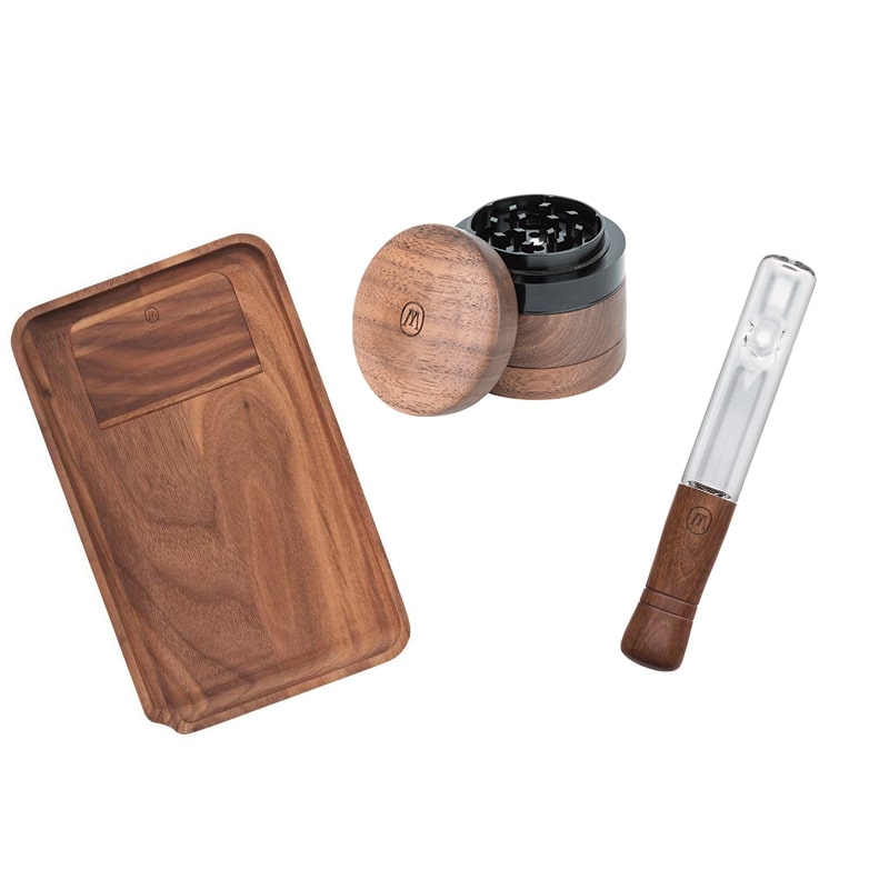 The Marley Natural Essentials Bundle – Tray, Grinder & Steamroller